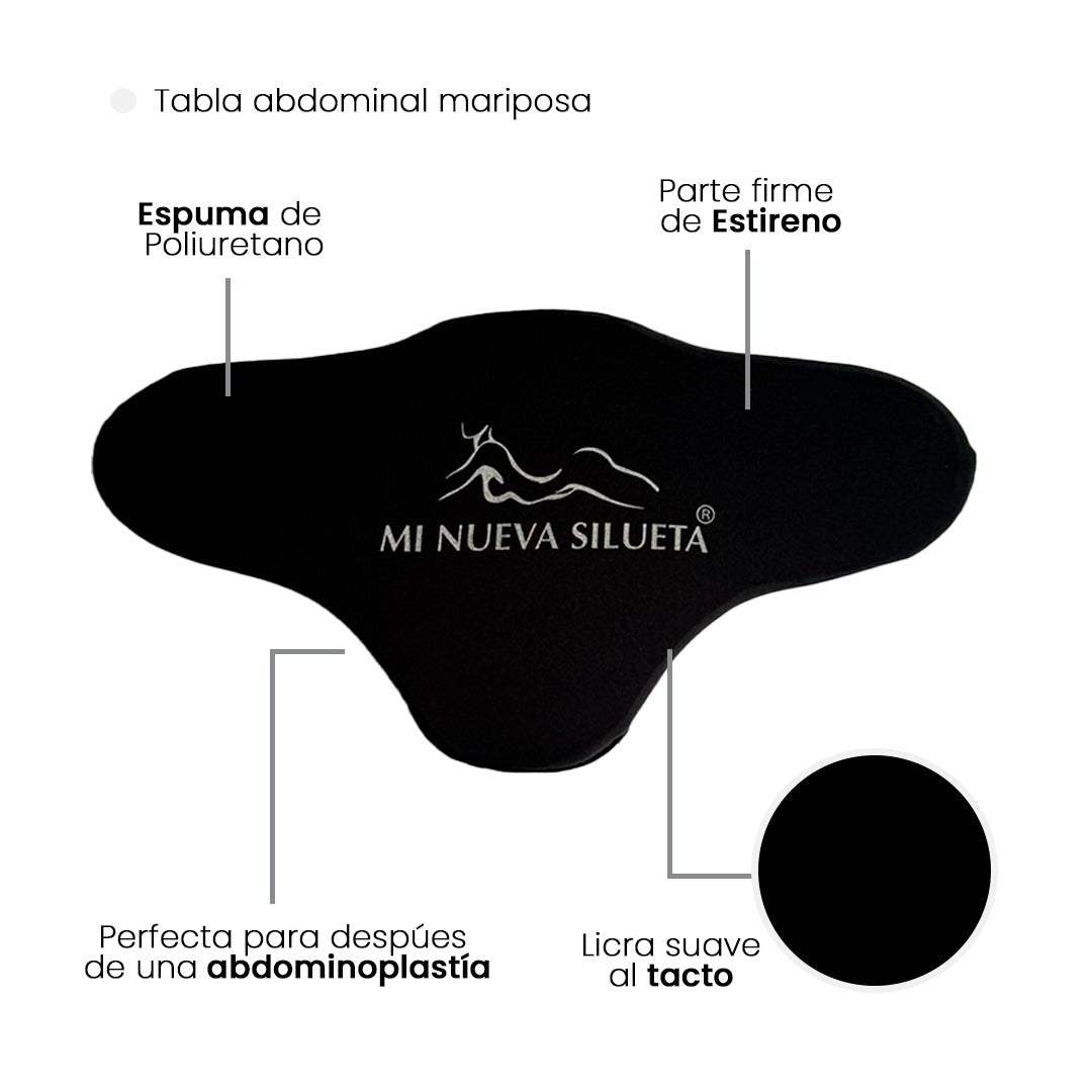 TABLA ABDOMINAL MARIPOSA