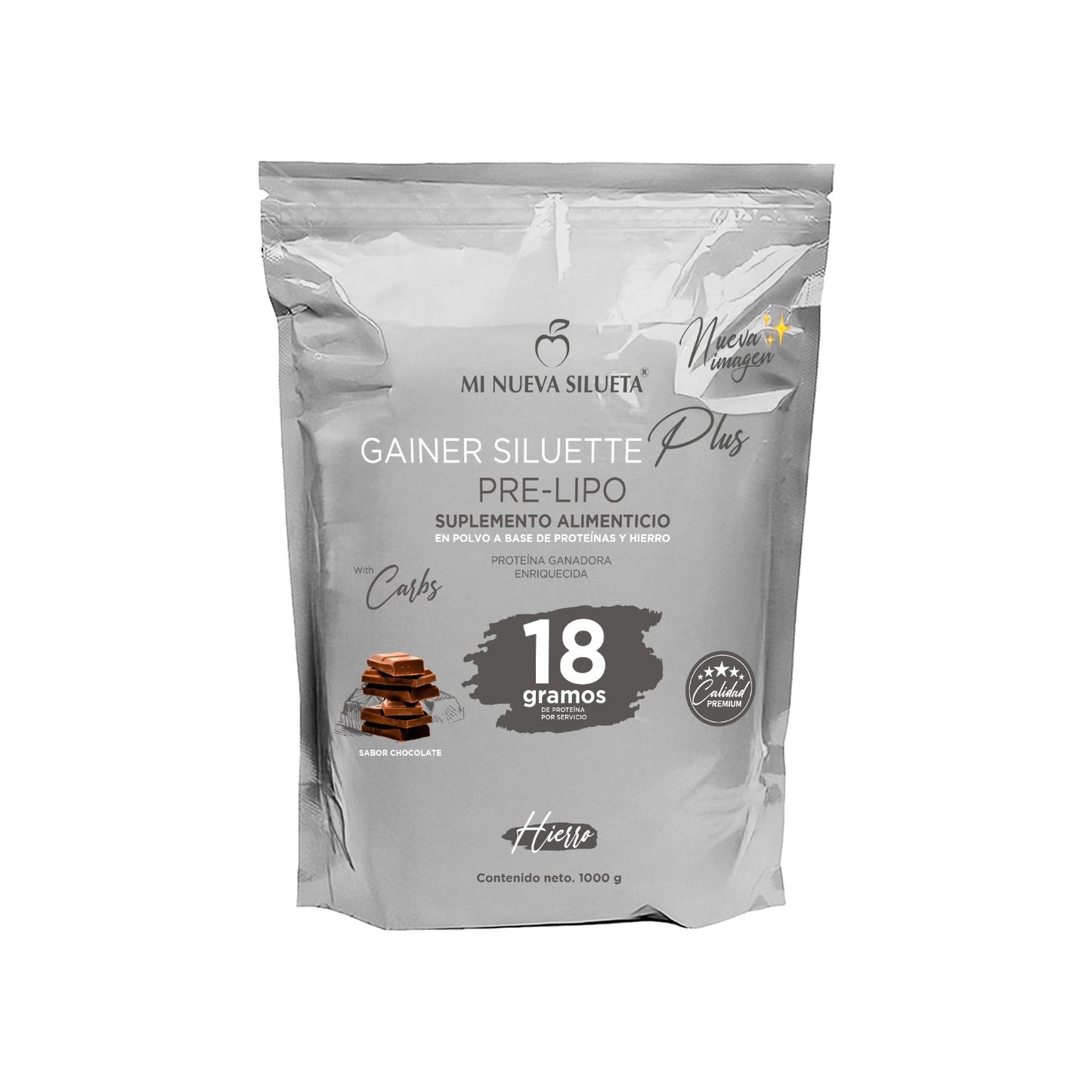 Proteína Gainer Siluette Plus (antes de cirugia)