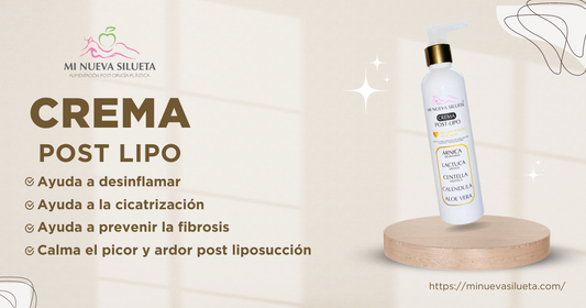 Crema para recuperación post lipo