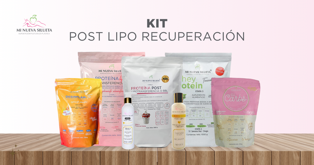 Kit post lipo recuperación