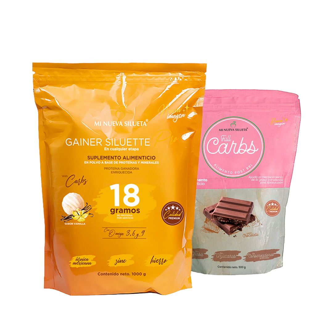 KIT GAINER PRO + FULL CARBS