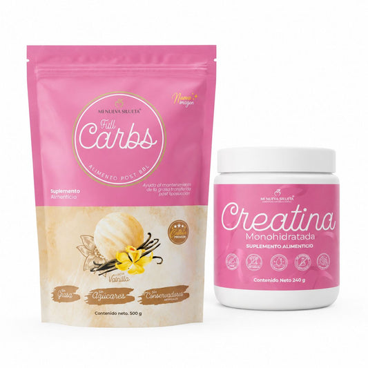 Kit Creatina + Full Carbs