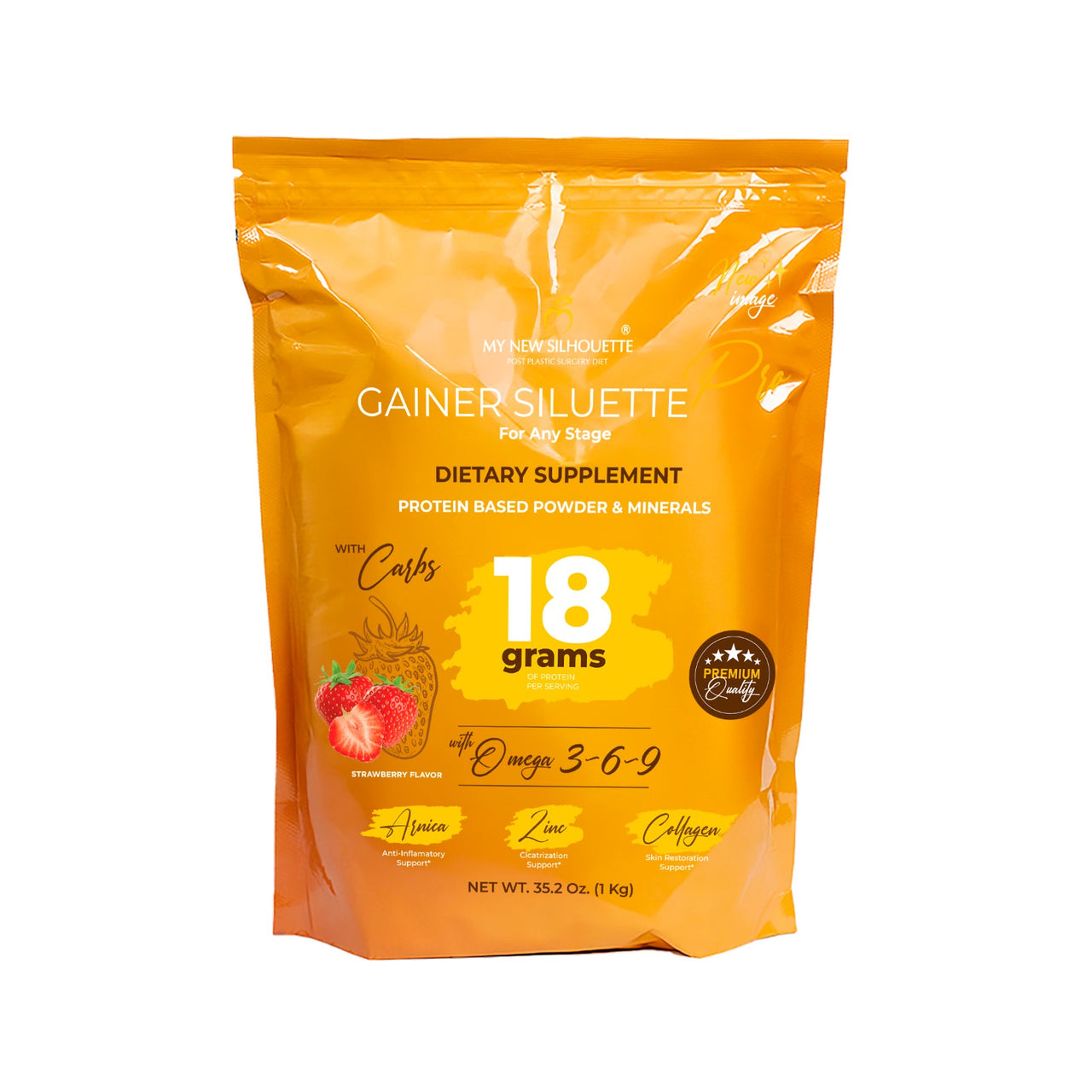 Proteína  Gainer Siluette PRO whith carbs