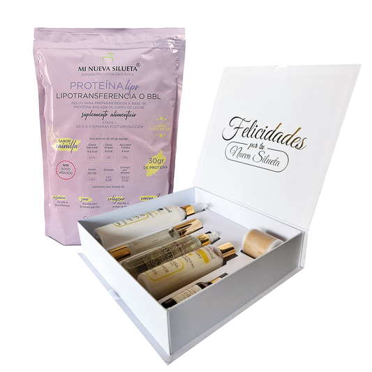 Kit de Recuperación Post Lipo Dermocosmetico + Proteína etapa 1